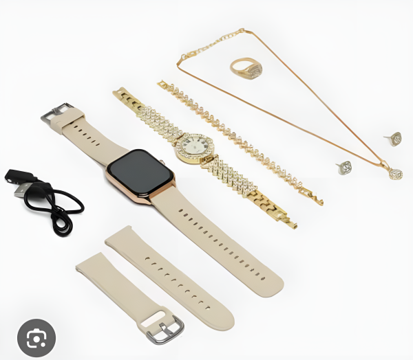 A58 Plus 6-in-1 Smartwatch for Women – Perfect Gift for Girls OYE HOYE BAZAR
