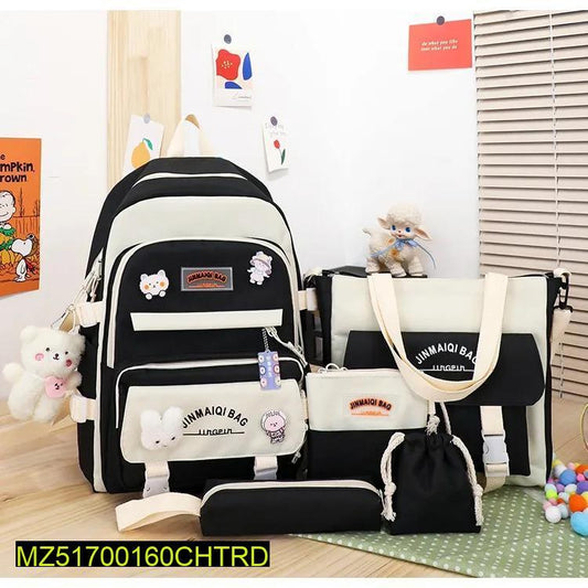 4 Pcs Bag Set for Kids OYE HOYE BAZAR