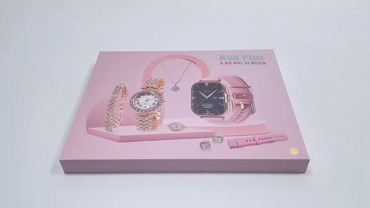 A58 Plus 6-in-1 Smartwatch for Women – Perfect Gift for Girls